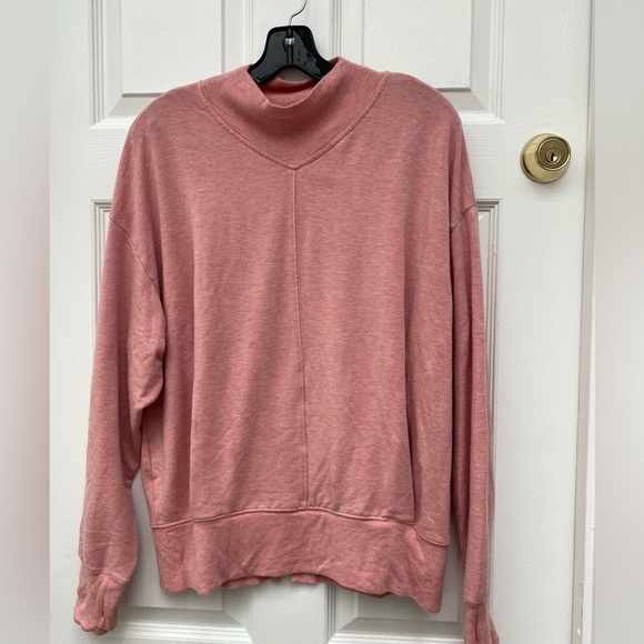 Athleta Apollo Mock Crewneck Sweatshirt - Medium. With pockets! - Picture 2 of 6